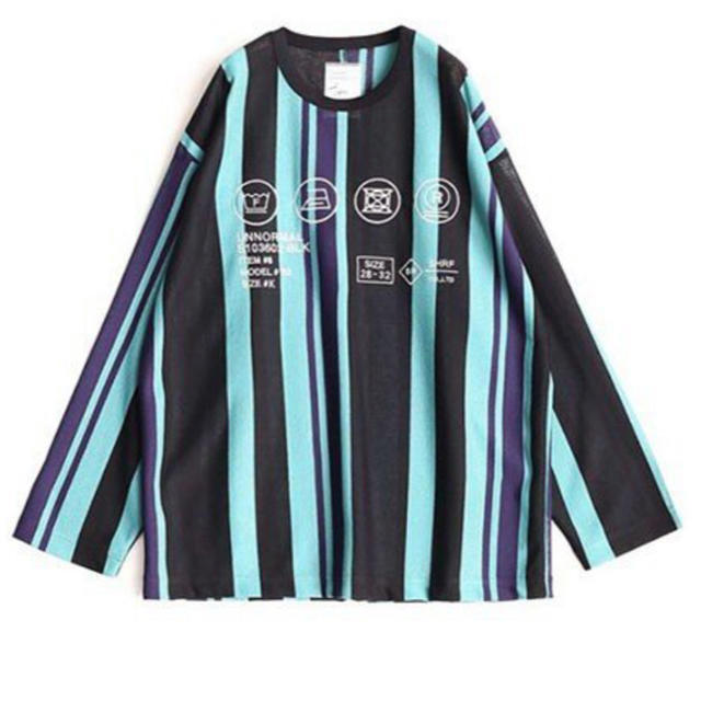 SHAREEF(シャリーフ)のSHAREEF BE MALTI STRIPE LS PULL OVER メンズのトップス(Tシャツ/カットソー(七分/長袖))の商品写真