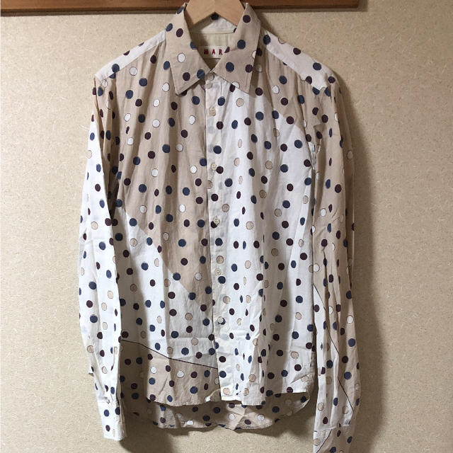 MARNI ドット柄シャツ