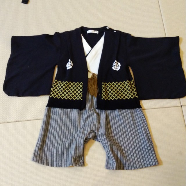 男の子フォーマル　袴カバーオール（80size） キッズ/ベビー/マタニティのベビー服(~85cm)(カバーオール)の商品写真