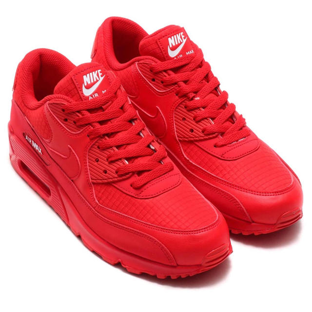 NIKE(ナイキ)のNIKE AIR MAX 90 ESSENTIAL RED 24.5cm レディースの靴/シューズ(スニーカー)の商品写真