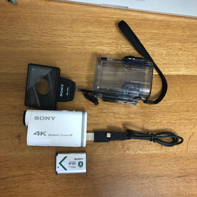 SONY FDR-X1000V アクションカム 防水ケース付カメラ