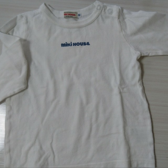 mikihouse(ミキハウス)のロングTシャツ キッズ/ベビー/マタニティのキッズ服男の子用(90cm~)(Tシャツ/カットソー)の商品写真