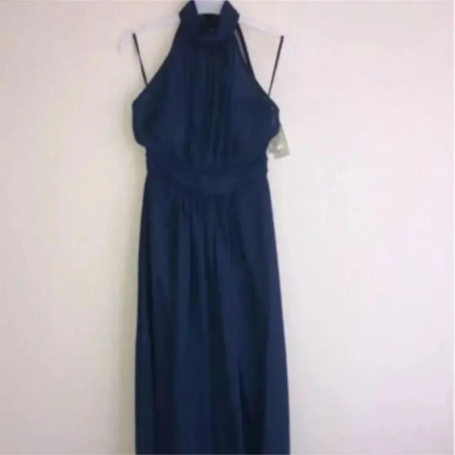 清楚 ロングドレス ネイビー レディースのフォーマル/ドレス(ロングドレス)の商品写真