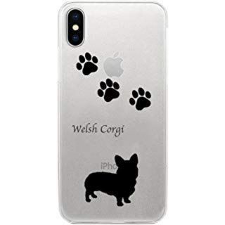 iPhone X ソフトケース ウェルシュ・コーギー 888-71504