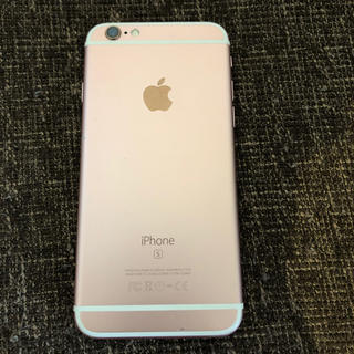 アイフォーン(iPhone)のIphone 6s docomo 16G SIMフリー　本体のみ　ピンクゴールド(スマートフォン本体)