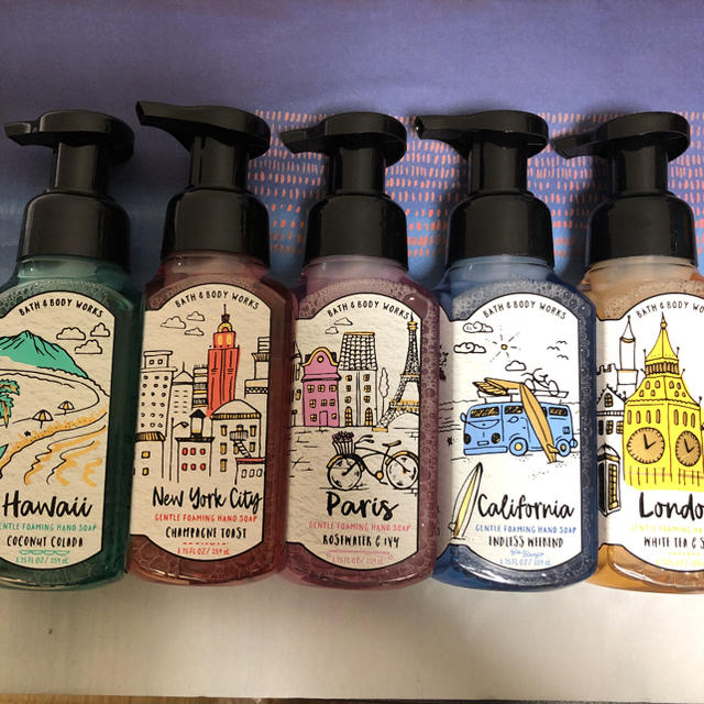 Bath and body works 5本セット