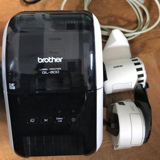 ブラザー(brother)のブラザーQL800 ラベルプリンター(オフィス用品一般)