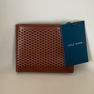 コールハーン(Cole Haan)の【新品・未使用・タグ付】 メンズ折財布  コールハーン COLE HAAN  (折り財布)