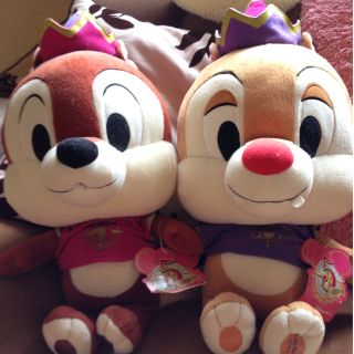 ディズニー(Disney)のチップとデールのぬいぐるみ♡(ぬいぐるみ)