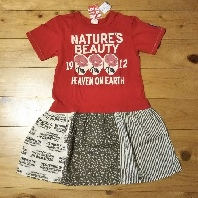 JUNK STORE(ジャンクストアー)の新品★JUNK STOREワンピース 140cm キッズ/ベビー/マタニティのキッズ服女の子用(90cm~)(ワンピース)の商品写真