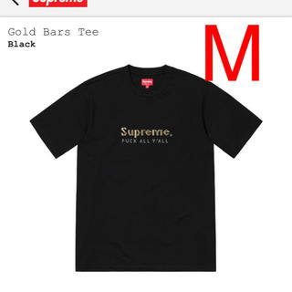 シュプリーム(Supreme)のSupreme Gold Bars Tee 黒 M(Tシャツ/カットソー(半袖/袖なし))