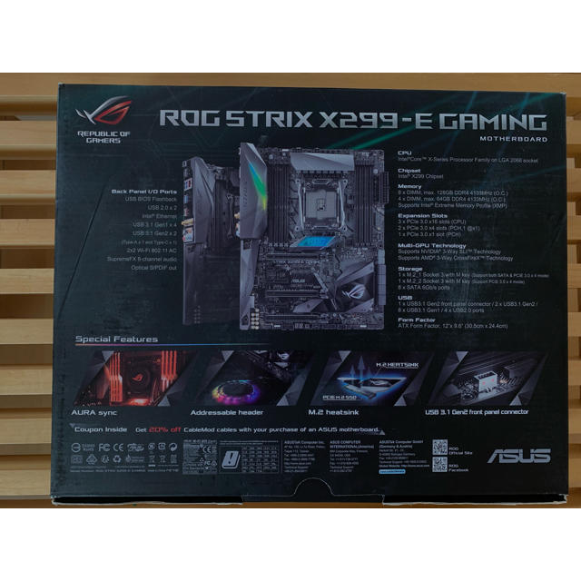 ROG STRIX X299-E Gaming
