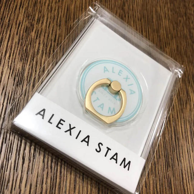 ALEXIA STAM(アリシアスタン)の値下げしました！アリシアスタン  非売品 スマホリング レディースのファッション小物(その他)の商品写真