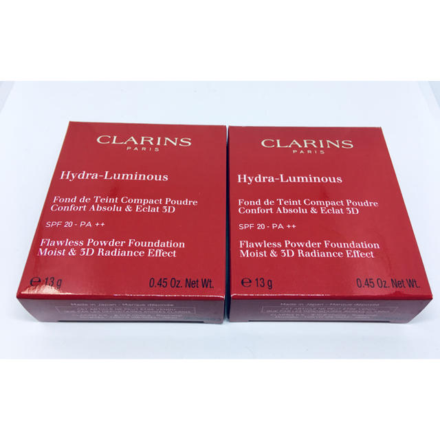 CLARINS(クラランス)の新品未使用☆CLARINS イドラルミナス3Dパウダーファンデーション 00 コスメ/美容のベースメイク/化粧品(ファンデーション)の商品写真