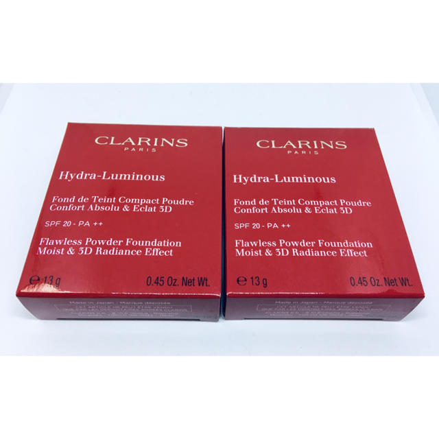 CLARINS(クラランス)の新品未使用☆CLARINS イドラルミナス3Dパウダーファンデーション 00 コスメ/美容のベースメイク/化粧品(ファンデーション)の商品写真