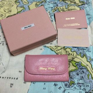 ミュウミュウ(miumiu)のmiumiu♡キーケース(キーホルダー)