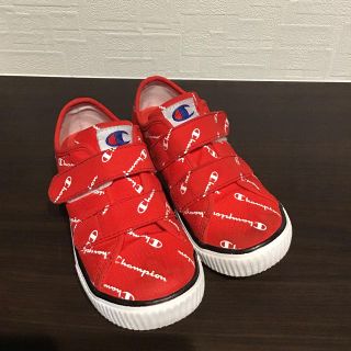 チャンピオン(Champion)のチャンピオン ロゴ キッズ スニーカー 17㎝(スニーカー)