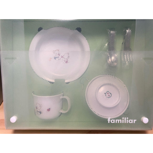 familiar(ファミリア)のファミリア 食器 キッズ/ベビー/マタニティの授乳/お食事用品(離乳食器セット)の商品写真