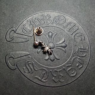 クロムハーツ(Chrome Hearts)のCHROME HEARTS・ピアス・ダイヤ両面・格安(ピアス(片耳用))