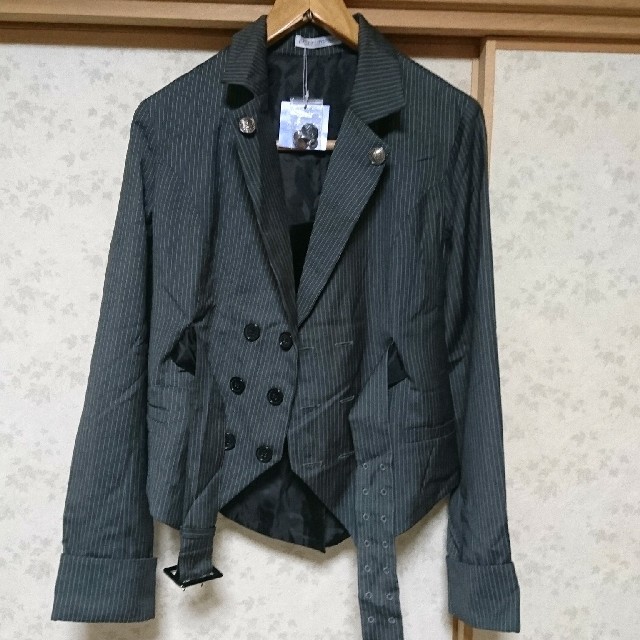 新品】PUTUMAYO♡ストライプ ジャケット 燕尾 グレー | www.cafealma.co.il