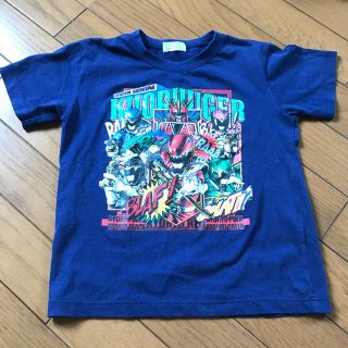 バンダイ(BANDAI)のキョウリュウジャー Tシャツバンダイ110㎝ネイビー(Tシャツ/カットソー)