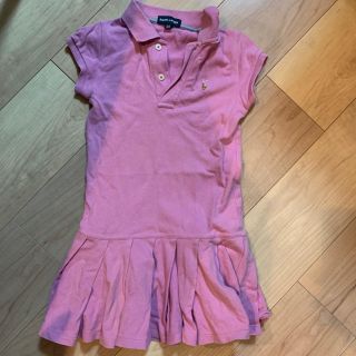 ラルフローレン(Ralph Lauren)の【送料込！】110 ラルフローレン 女児ポロワンピ(ワンピース)