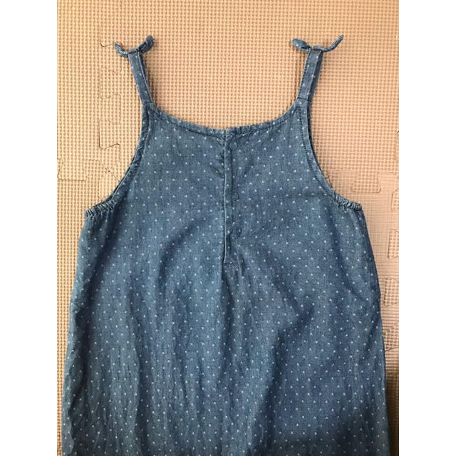 NEXT(ネクスト)のネクストベビー オーバーオール 12-18m キッズ/ベビー/マタニティのキッズ服女の子用(90cm~)(ワンピース)の商品写真