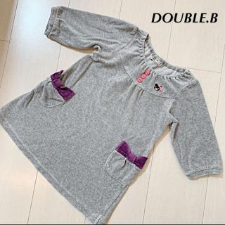 ダブルビー(DOUBLE.B)のDOUBLE.B ワンピース 100(ワンピース)