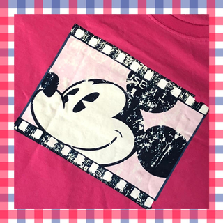 ディズニー(Disney)のミッキー ディズニー Tシャツ❣️映画 フィルム レトロ(Tシャツ(半袖/袖なし))