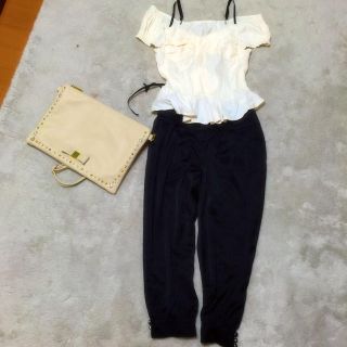 ジルスチュアート(JILLSTUART)のJILLSTUARTパンツ今日のみ値下げ(サルエルパンツ)