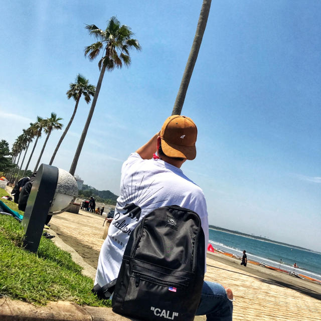Calvin Klein(カルバンクライン)の西海岸系☆LUSSO SURF 刺繍キャップ 帽子☆ベイフロー  レディースの帽子(キャップ)の商品写真