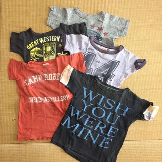 デニムダンガリー(DENIM DUNGAREE)のデニム&ダンガリー 100 Tシャツ ５枚セット ゴートゥーハリウッド(Tシャツ/カットソー)