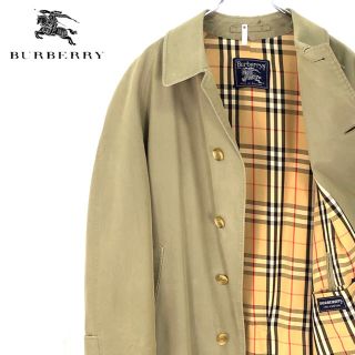 バーバリー(BURBERRY)のお値下げ中！バーバリー 英国製 正規品 最高級 プローサム ゆるだぼステンカラー(ステンカラーコート)