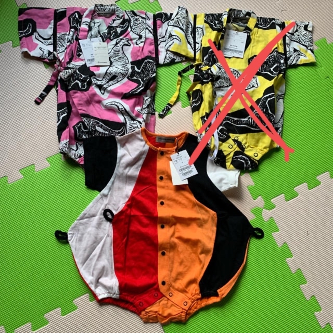 JUNKO KOSHINO(コシノジュンコ)のジュンココシノ ロンパース セット キッズ/ベビー/マタニティのベビー服(~85cm)(ロンパース)の商品写真