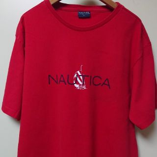 ノーティカ(NAUTICA)の☆US古着ノーティカオーバーサイズロゴTシャツXLビッグサイズ(Tシャツ/カットソー(半袖/袖なし))