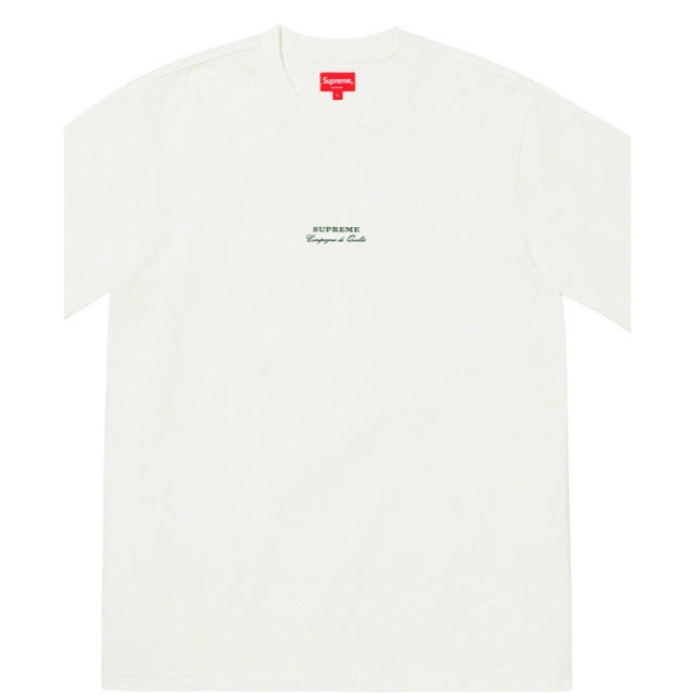 Supreme(シュプリーム)のM size Supreme Qualite Tee Natural White メンズのトップス(Tシャツ/カットソー(半袖/袖なし))の商品写真