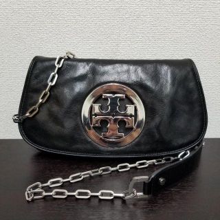 トリーバーチ(Tory Burch)のトリーバーチ　チェーン ショルダーバッグ　黒　2way　美品！(ショルダーバッグ)