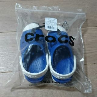 クロックス(crocs)の【値下げ】新品クロックス 18.5㎝(サンダル)