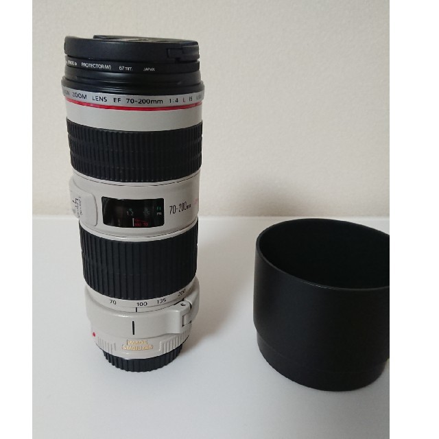 【はこぽす対応商品】 Canon - EF70-200 f4l IS USM 極美品 2017年製 最終値下げ レンズ(ズーム)