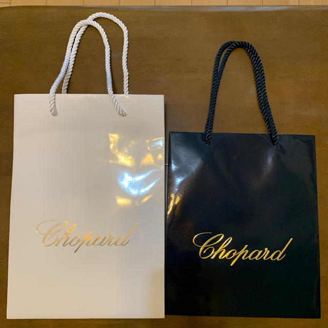 Chopard(ショパール)のショパール ショッピング袋2枚＆シャルルジョルダンシューズ袋 レディースのバッグ(ショップ袋)の商品写真