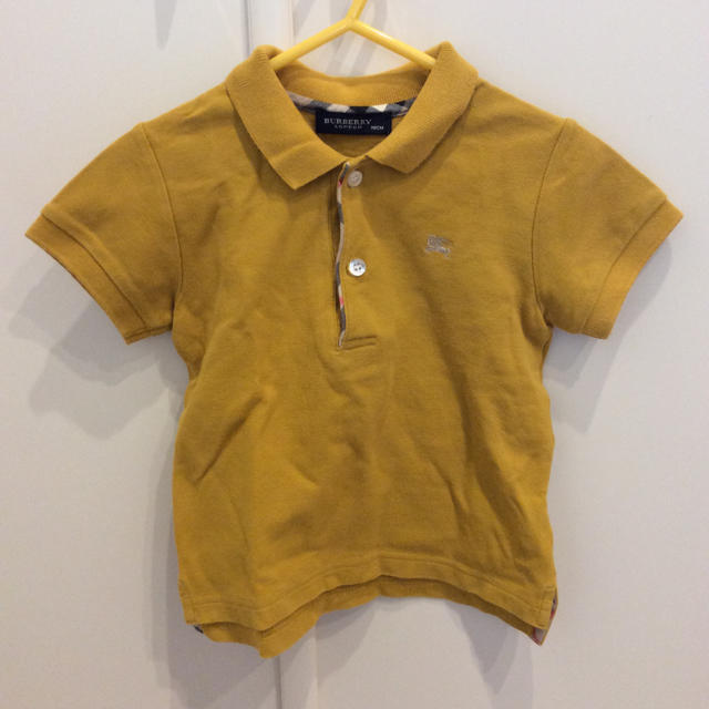 BURBERRY(バーバリー)のバーバリー ポロシャツ 90 キッズ/ベビー/マタニティのキッズ服男の子用(90cm~)(Tシャツ/カットソー)の商品写真