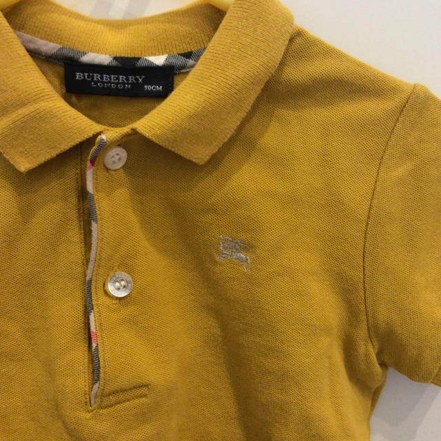 BURBERRY(バーバリー)のバーバリー ポロシャツ 90 キッズ/ベビー/マタニティのキッズ服男の子用(90cm~)(Tシャツ/カットソー)の商品写真