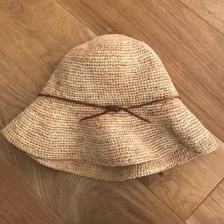 ムジルシリョウヒン(MUJI (無印良品))の無印良品 ラフィアハット 麦わら帽子 日除け(麦わら帽子/ストローハット)