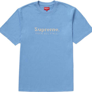 シュプリーム(Supreme)のsupreme GOLD bars TEE S size gold blue(Tシャツ/カットソー(半袖/袖なし))