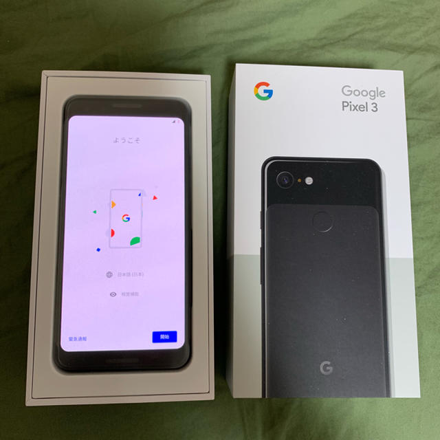 ベビーグッズも大集合 Google Pixel3 64GB ブラック スマートフォン