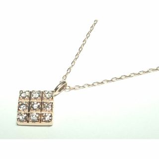 151.K18 ダイヤモンド ネックレス D 0.10ct 40.5cm - ネックレス