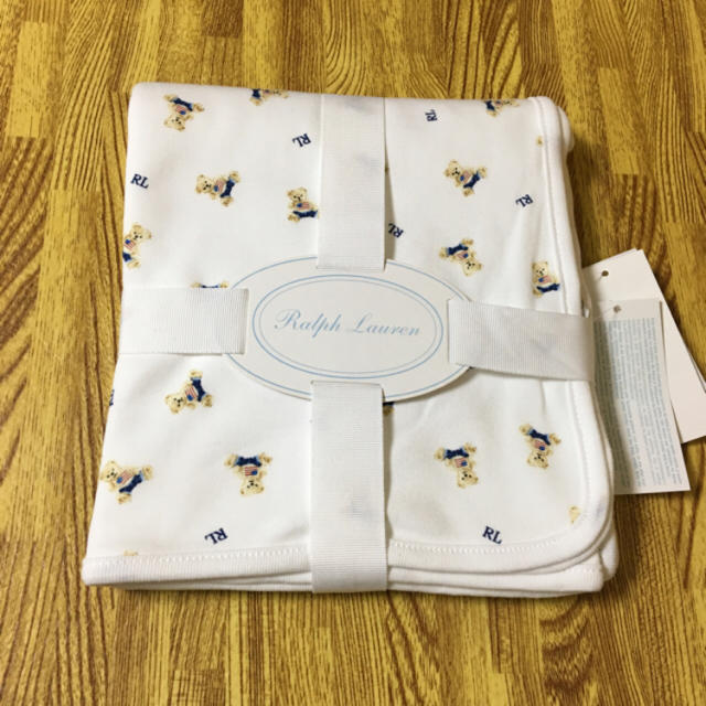 Ralph Lauren(ラルフローレン)の新品 未使用 ラルフローレン お包み Ralph Lauren キッズ/ベビー/マタニティのこども用ファッション小物(おくるみ/ブランケット)の商品写真