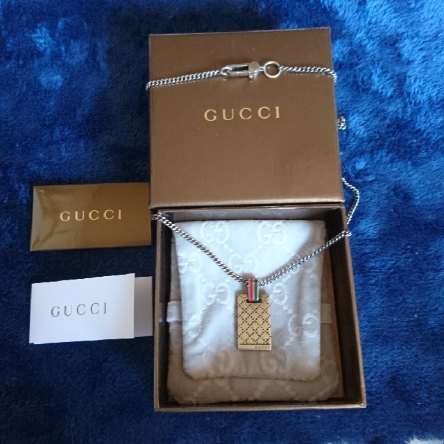 Gucci(グッチ)の【正規品】GUCCI ネックレス メンズのアクセサリー(ネックレス)の商品写真