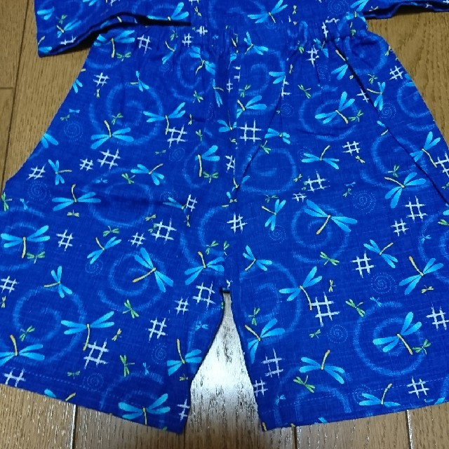 ★美品  甚平 トンボ 120 キッズ/ベビー/マタニティのキッズ服男の子用(90cm~)(甚平/浴衣)の商品写真