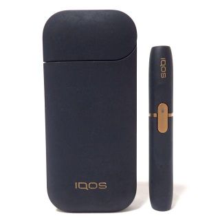 CA066 中古 アイコス iQOS 2.4Plus ネイビー 可動品(タバコグッズ)